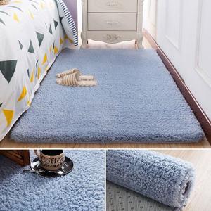纯色加厚地毯卧室床边毯脚垫家用毛毯地垫客厅沙发茶几毯飘窗垫