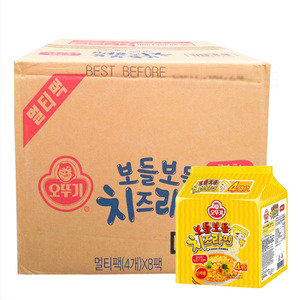 韩国进口不倒翁芝士拉面方便面袋装整箱泡面奶酪面速食金拉面面饼