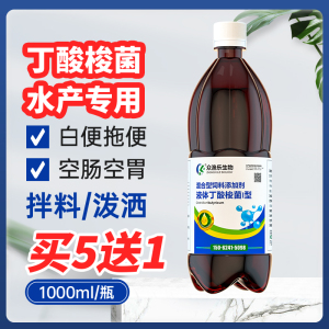 丁酸梭菌原液水产养殖对虾空肠空胃偷死停白便消龙虾螃蟹调水菌种