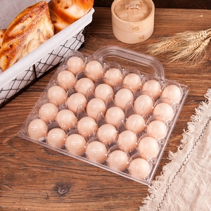厂家直销鸡蛋托30枚大号中小号塑料蛋托一次性透明吸塑鸡蛋包装盒
