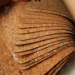 软木纹pu皮革 手工创意 箱包袋 零钱包 手提袋 人造革仿皮面料