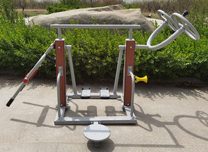 塑木室外健身器材小区广场户外公园社区老人家用新农村组合锻炼