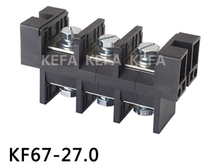 栅栏式接线柱KF67/67S/67SS-27.0mm2P3P-12P 双面接线大电流端子