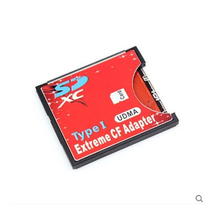 原装SD转CF卡套 支持无线 WIFI SD 2TB 单反相机卡 TYPE I型薄卡
