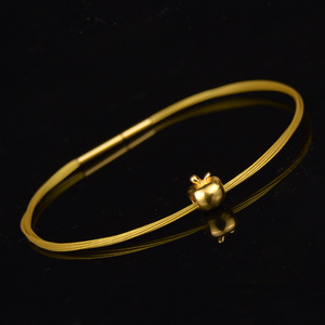 金色钢丝手链细手绳3d硬金黄金绳穿珠绳金丝diy串珠绳穿珠绳子