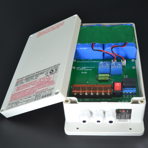12V直流不间断电源DC UPS带锂电池10AH15AH后备应急 开关报警信号