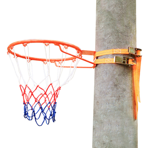 墙上篮球框 篮球圈篮球架 安装墙上室外球筐投标准篮球可投标准球