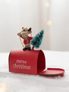 诺琪 圣诞树挂饰小挂件圣诞节装饰品场景布置道具装扮邮箱摆件