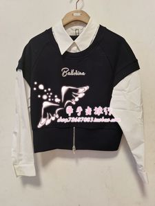 PEOLEO/20090专柜正品 飘蕾2024年新装春款卫衣 PK2120090原639