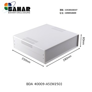 BDA40009-W250巴哈尔铁外壳金属仪表盒钣金设备机箱电压表温控箱