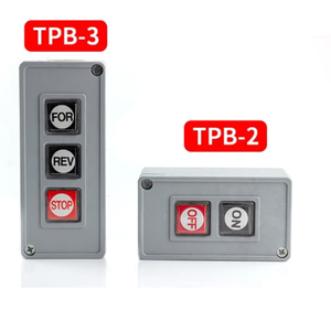 押压扣开关 TPB-2 3两位三位自复位按钮开关 启动开关 控制按钮盒