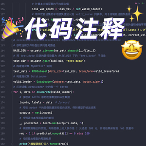 python代码讲解注释解释咨询基础指导一对一机器深度学习翻译