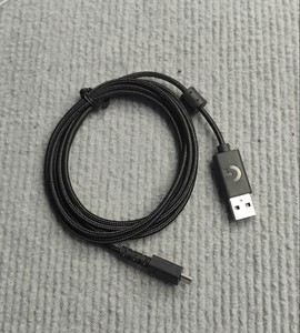 适用于罗技GG913 TKL键盘G502主宰者无线鼠标充电线 数据线连接线