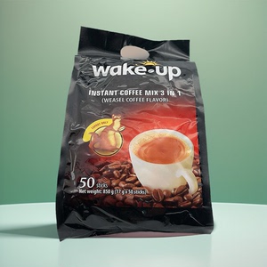 越南威拿WAke-UP猫屎咖啡3合1速溶咖啡进口咖啡粉50条装