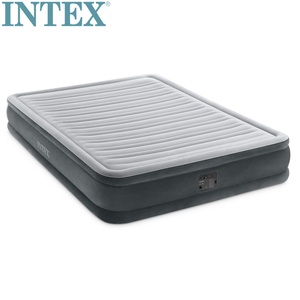 正品INTEX豪华内置电泵双人充气床2代线拉充气床垫加大气垫床加厚