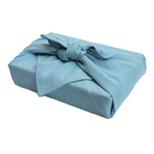 日式和风纯色苎麻餐垫桌布包裹便当布风吕敷糕点茶叶礼盒包装布