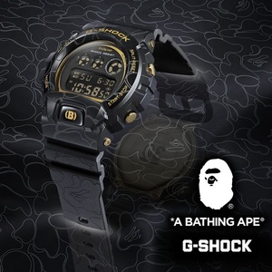 四季出品订货BAPE G-SHOCK GM-6900联名卡西欧电子手表腕表男23AW