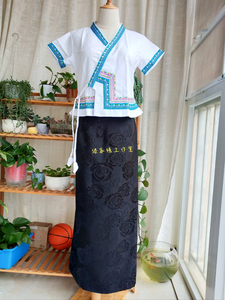 傣族服装女傣装 生活装云南传统复古名族风上衣长袖短袖西双版纳