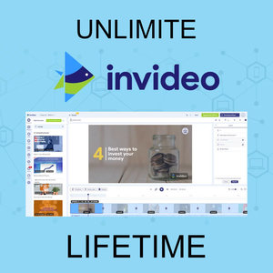 InVideo pro Unlimited lifetime account use your email no Ai