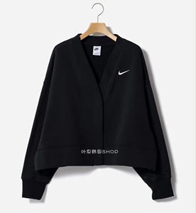 Nike/耐克23秋季新款女子时尚针织运动休闲开衫FB8773-010-133