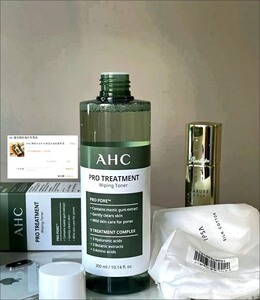 特价捡漏喽 AHC绿水，大瓶装特别适合湿敷用，非常清爽，不粘