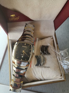 金凯顿RB800男士高级手表，九成新，带说明书，带表盒，低价