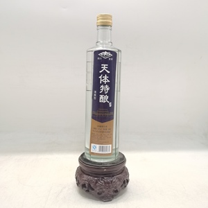 【高度川酒】09年52度四川宜宾天体特酿酒500ml浓香型单瓶无日期