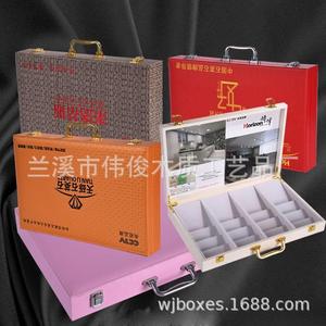 厂家生产定制皮质石英石样品展示盒 石英石色卡皮盒