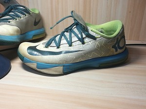 耐克专柜正品篮球鞋KD6 44码 二手篮球鞋，保罗7代，AJ