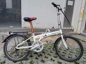 EMMELLE/阿米尼 20寸 铝合金 折叠自行车 运动单车