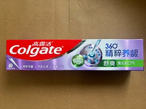 高露洁360  长效清新牙膏 120克/支，6.5元/支，