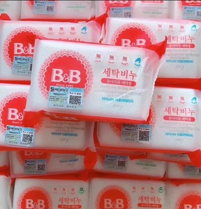 B&B/保宁国产保宁婴儿洗衣皂 保宁皂 抗菌BB皂 12个4