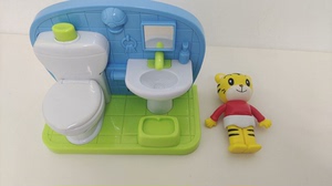 巧虎上厕所儿童玩具，马桶小咕咚，九成新，自用，功能都好用，很