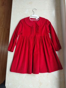 韩代，春秋薄款连衣裙，110码数。红色很正。满60包邮。