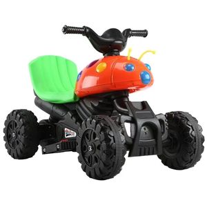 儿童电动摩托车甲壳虫电瓶车玩具车三轮车男女宝宝品推车婴儿车