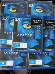 阿凡达1  3D蓝光碟片，支持2D播放，正版全新未拆封，有英