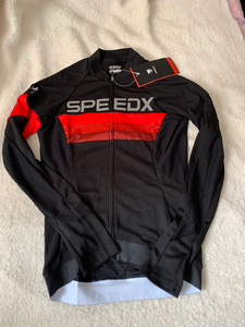 全新SPEEDX野兽拼接透气排湿长款骑行服上衣