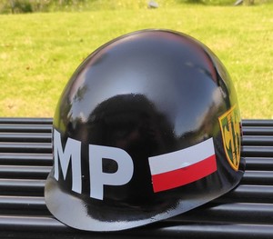 越战美军mp盔复制 越南战争宪兵头盔