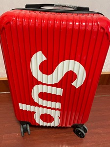 supreme行李箱铝合金框拉杆箱女高颜值登机旅行箱万向轮密