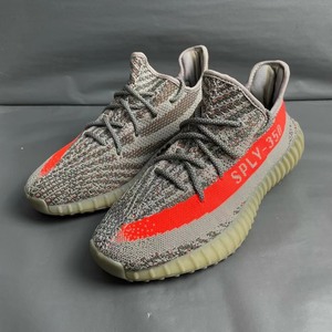 yeezy 350 v2 初代 灰橙 44码 原盒 鞋面新