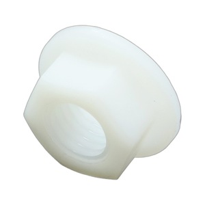 法兰螺母龙白色六角防滑带垫螺丝帽塑料M防QXM松尼螺帽3M4M5MM6M8