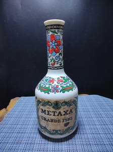 Metaxa酒瓶子 希腊古老琥珀烈酒品牌 也是人头马旗下的
