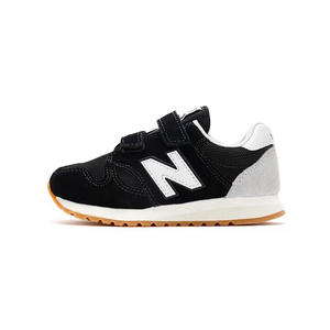新百伦NB520系列儿童男女童运动休闲鞋黑灰色配色，鞋子专柜