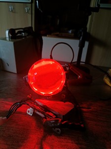 2.5寸史丹利LED双光透镜便宜出，带驱动带恶魔眼 通电就亮