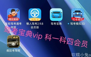 【自动发货】驾考宝典vip 【科一科四会员功能永久使用】