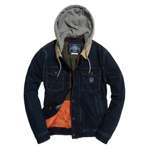 Superdry 极度干燥 牛仔冲锋衣夹克 M码