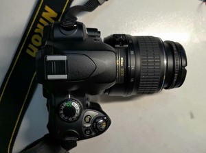初学者的天堂，尼康D40单反相机带尼康18-55防抖镜头 套
