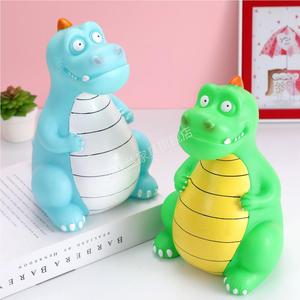 大号韩国创意可爱卡通恐龙储蓄罐搪胶存钱罐储钱罐儿童女生日礼物