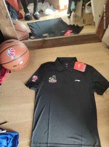 李宁CBA球队 职业队nbl Cuba 短袖polo衫教练领