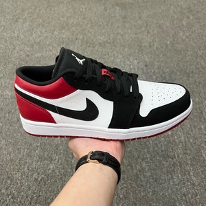 Aj1黑红脚趾头层荔枝皮黑红绿脚趾头层皮Air Jordan